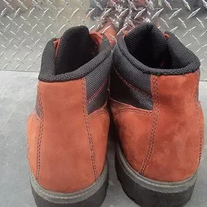 Timberland 12026 Men Red/Black Leather Waterproof Ankle Chukka Boots US Size 13M Timberland | Shoes | Timberland 226 Men Redblack Leather  main image 3